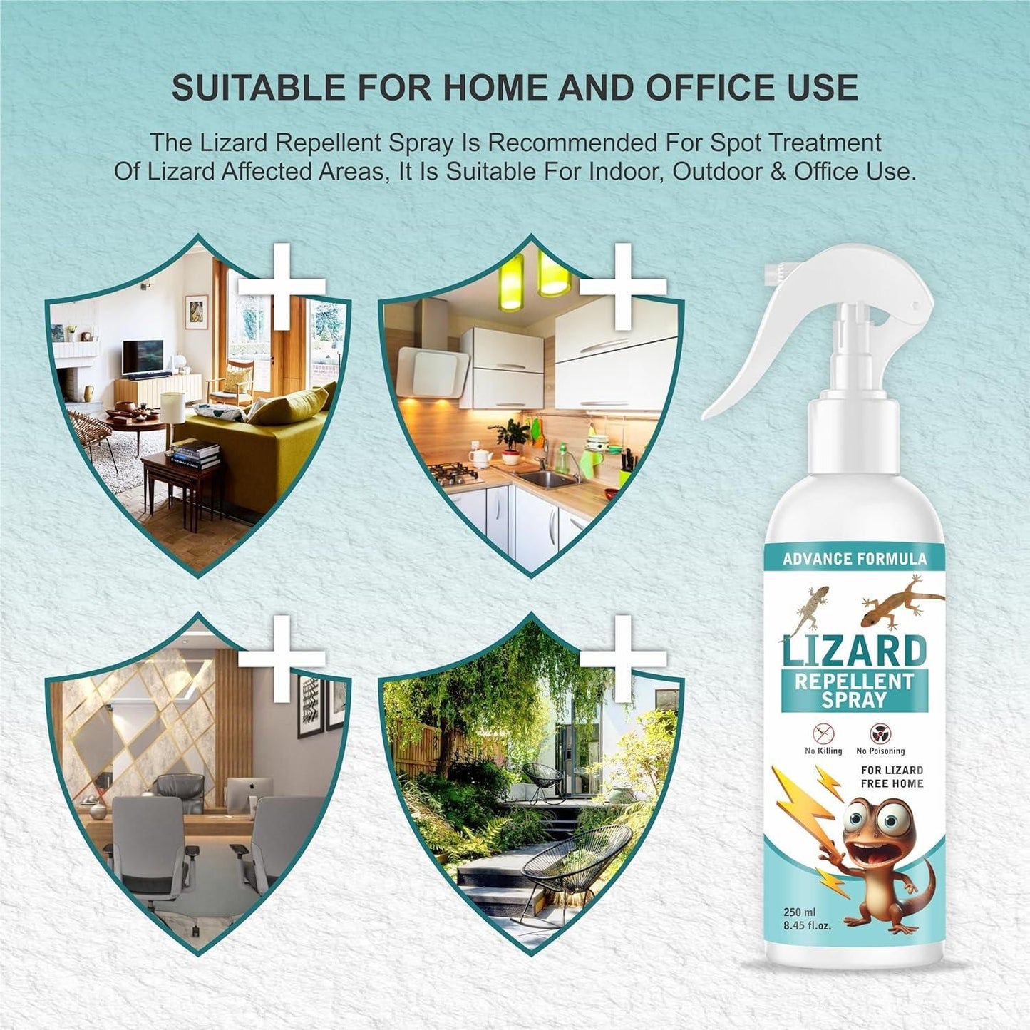 ๐ฆ Lizard Repellent Spray (Pack of 2)