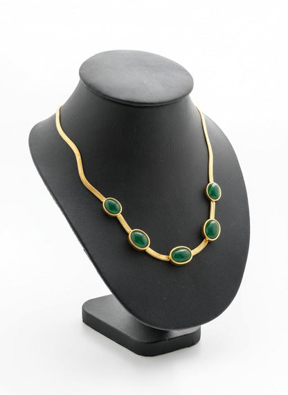 Crystal Pendant Necklace Set